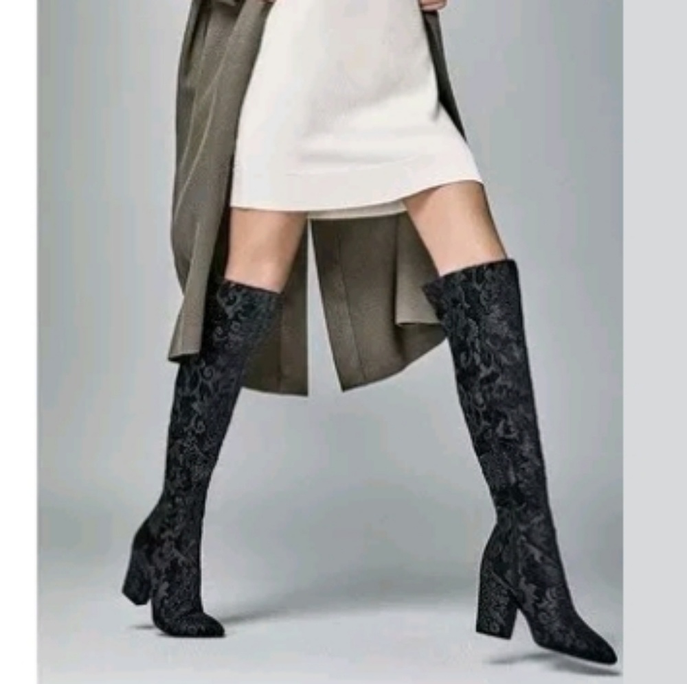 NINE WEST SIVENTA OVER THE KNEE BOOTS 8
